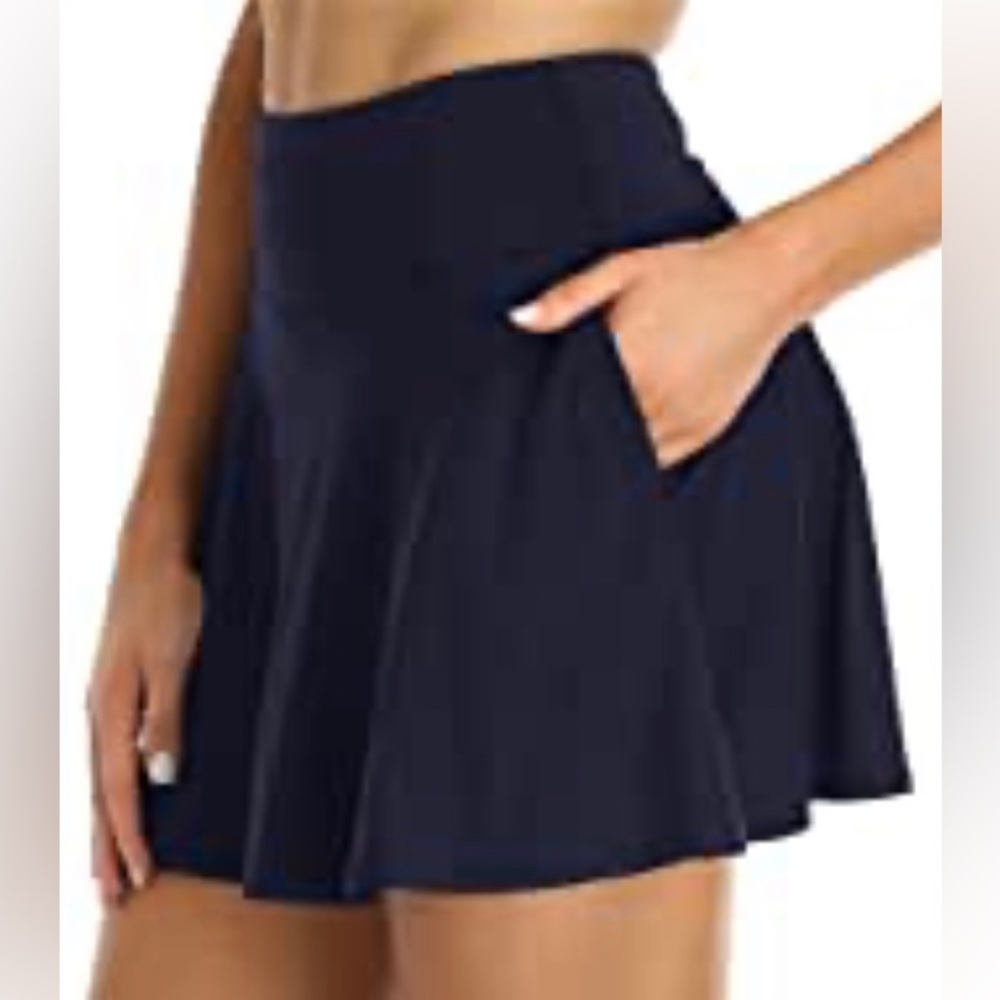 BRAND NEW! Hollister Navy Blue Small Skirt